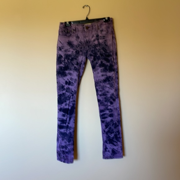 Bcbg generation purple tie dye jeans - Picture 2 of 2
